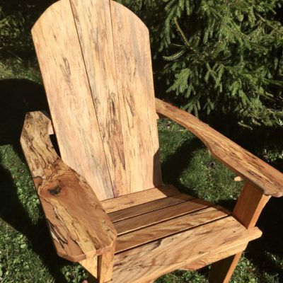 Spalted Maple Adirondack Chair