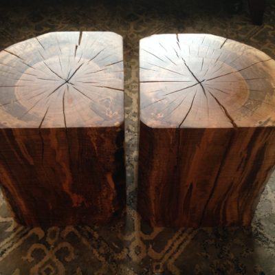 Old Maple Side Tables